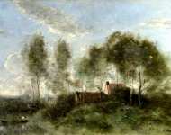 Jean-Baptiste-Camille Corot - Souvenir of a Journey to Coubron